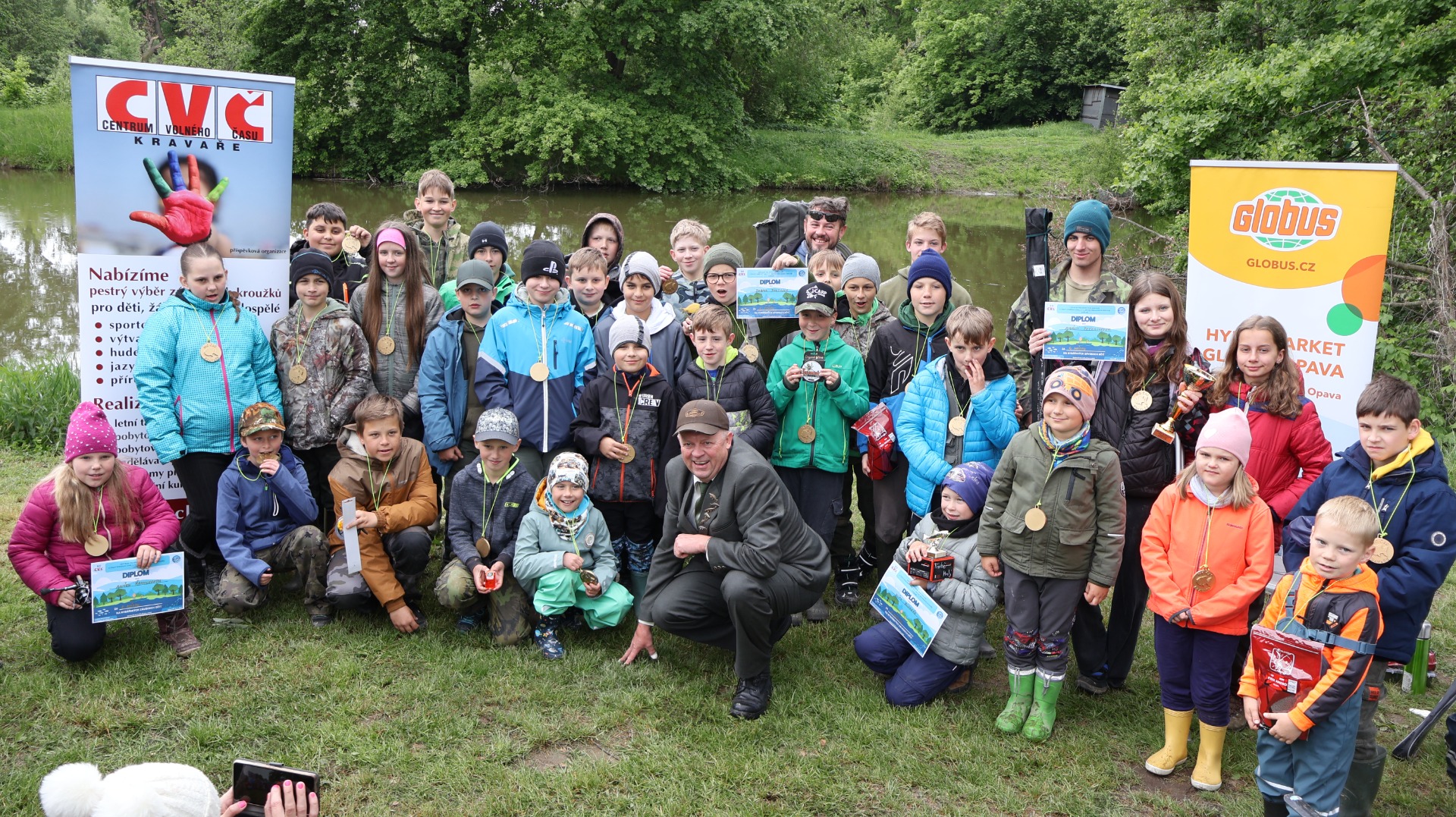 Rybářské závody dětí 18.5.2025